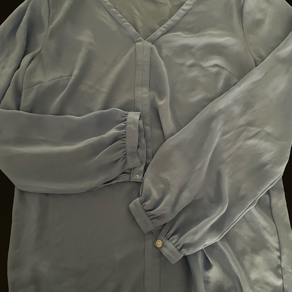 J. Crew light blue blouse